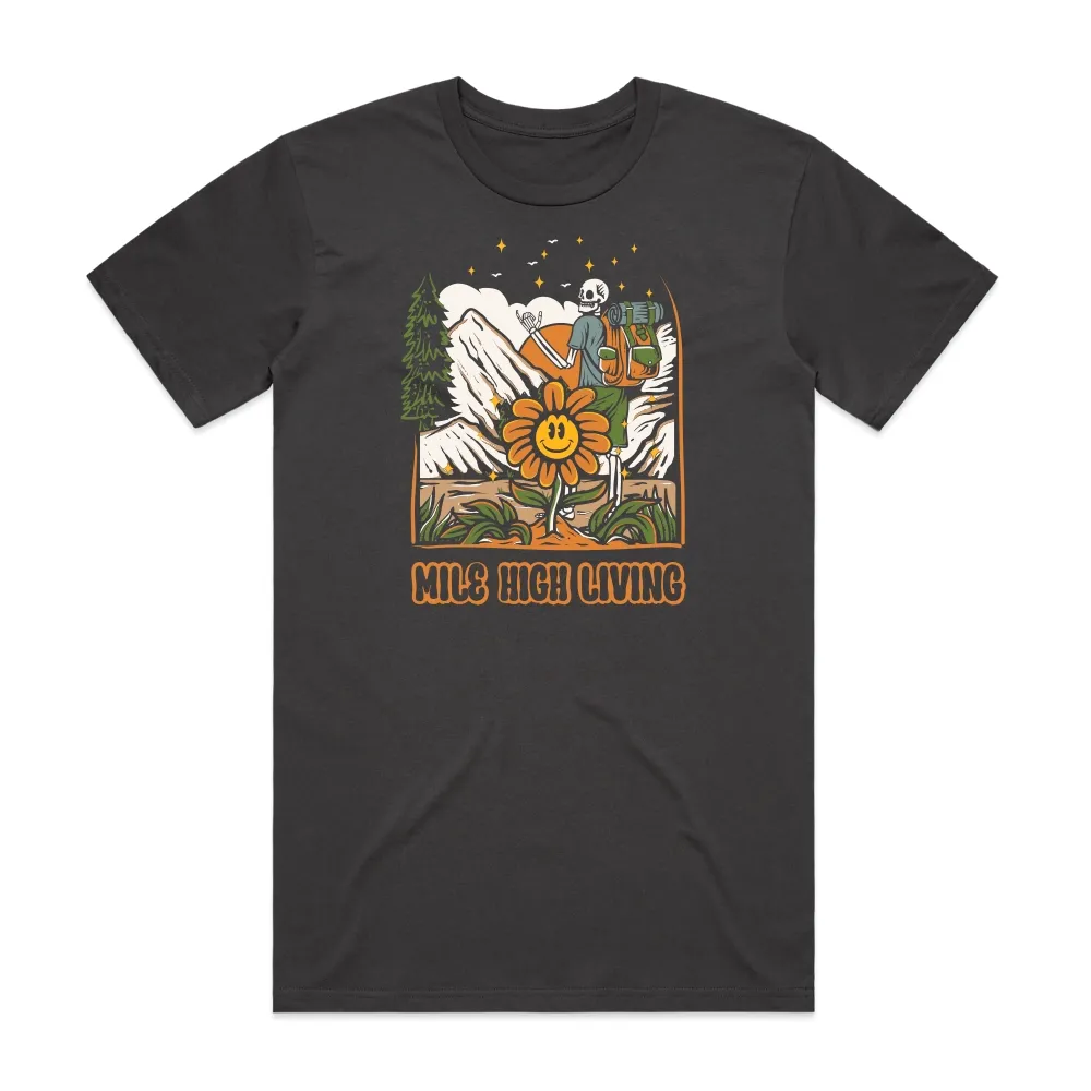 Mile High Living, Color: Coal, Size: XS
