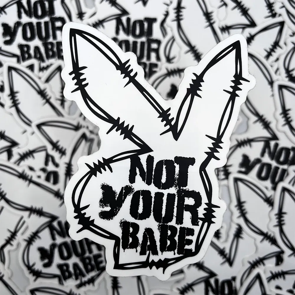 Not Your Babe Sticker