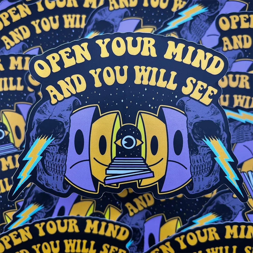 Expand  your Mind Sticker