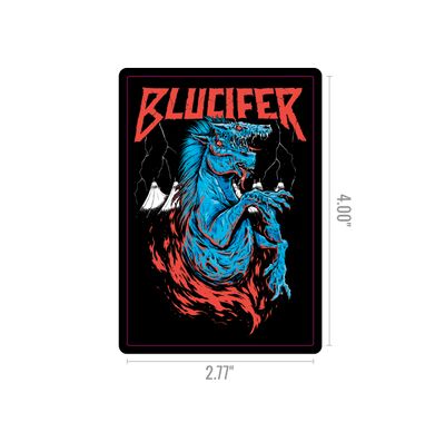 Demon Blucifer Sticker