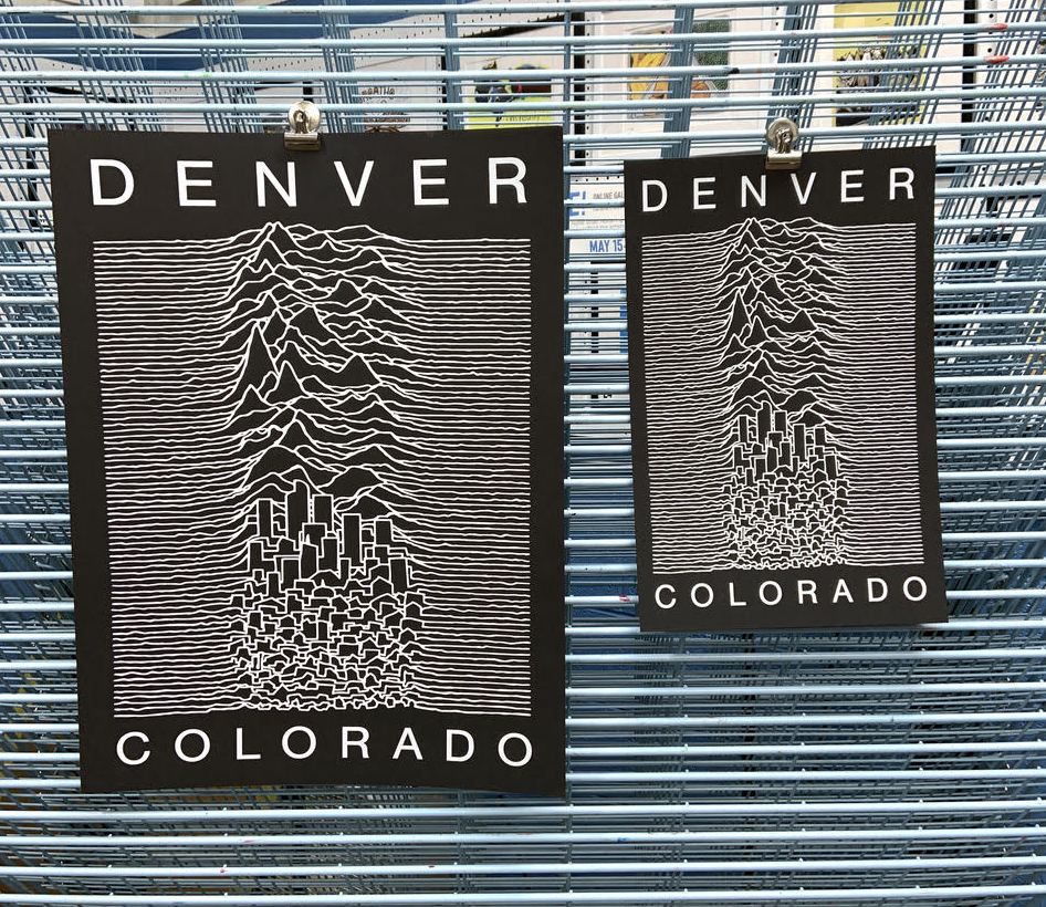 Screenprinted Colorado Denvision Poster 11x17