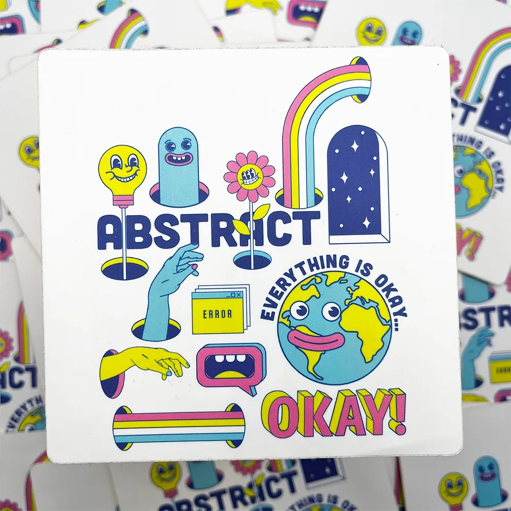 Abstract Error Sticker