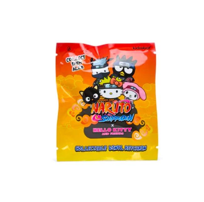 NARUTO X HELLO KITTY VINYL KEYCHAINS