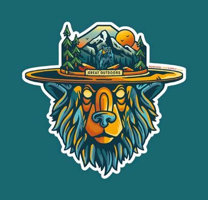 Smokey Sticker