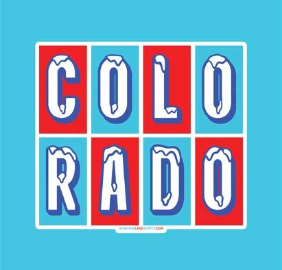 Colorado Ice Sticker