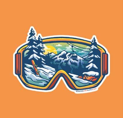 Winter Goggles Sticker