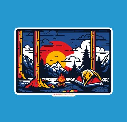 Colorado Flag Sticker
