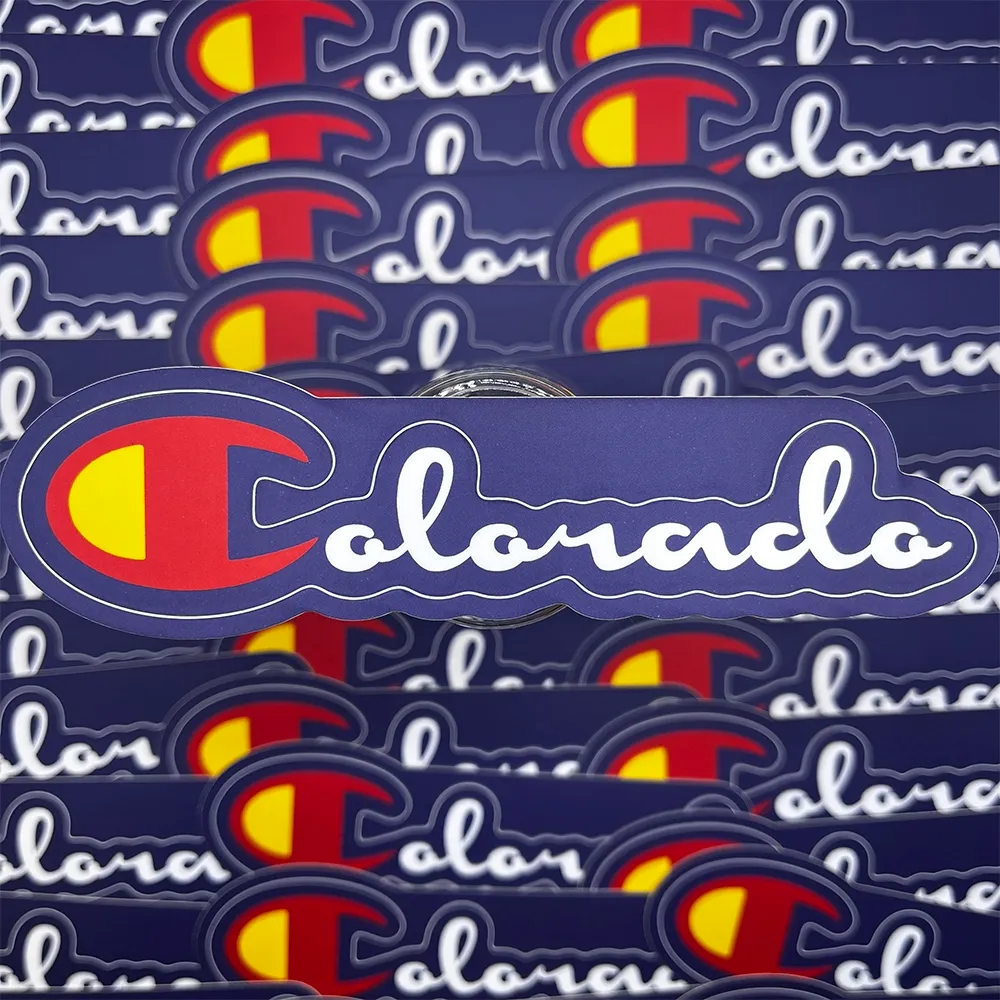 Champion Colorado Sticker