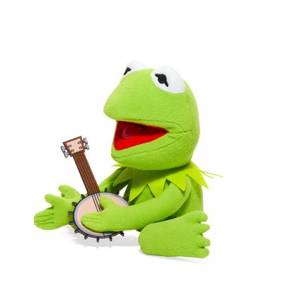 THE MUPPETS - 7.5” PHUNNY PLUSH – KERMIT WITH BANJO