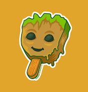 Groot Pop Sticker