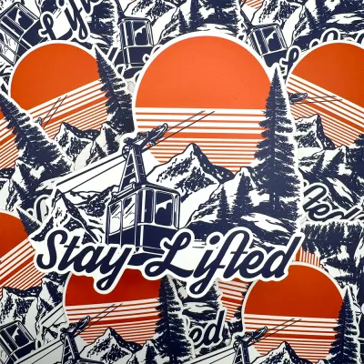 Stay Lifted Sticker