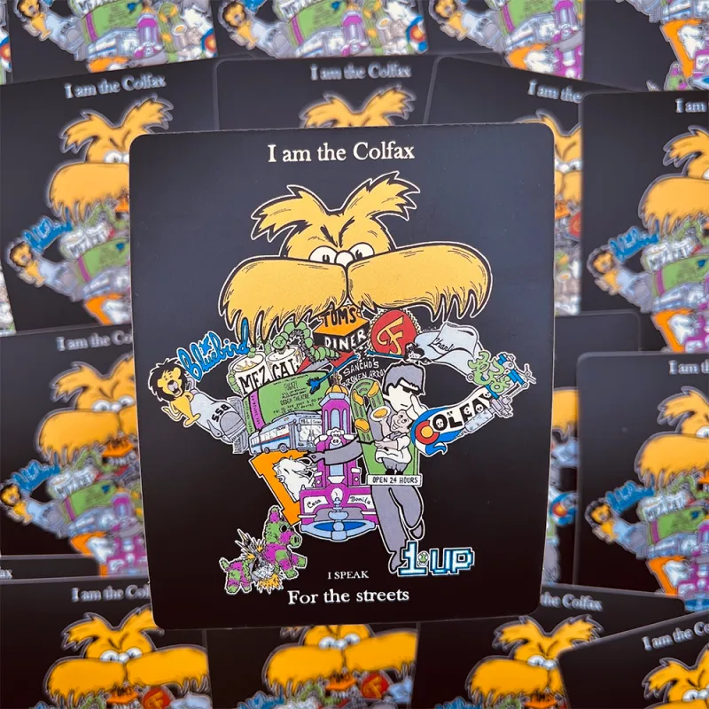 I am Colfax Sticker