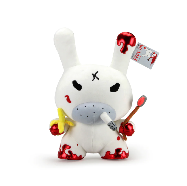 20&quot; Plush Red Rum Dunny by Frank Kozik
