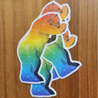 Denver Big Blue Bear - Sticker (5")