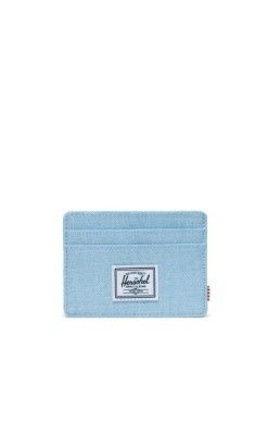 Charlie Cardholder Blue Bell Crosshatch