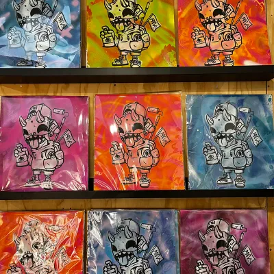 DC Dokebi X Abstract Print