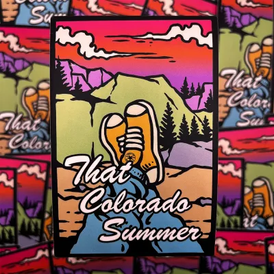 That Colorado Summer Sticker