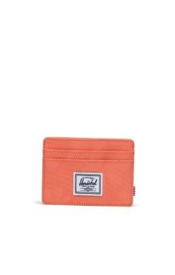 Charlie Cardholder Coral Floral Sun