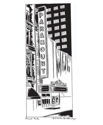 11 x 17 The Paramount Illustration By Karl Krumpholz