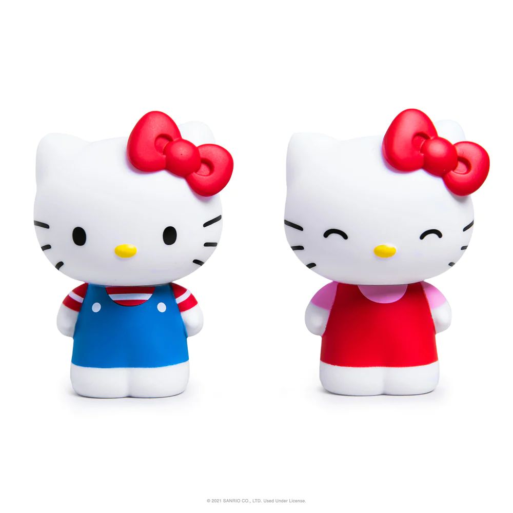 Sanrio hello kitty classic 3&quot; vinyl figure 2-pack