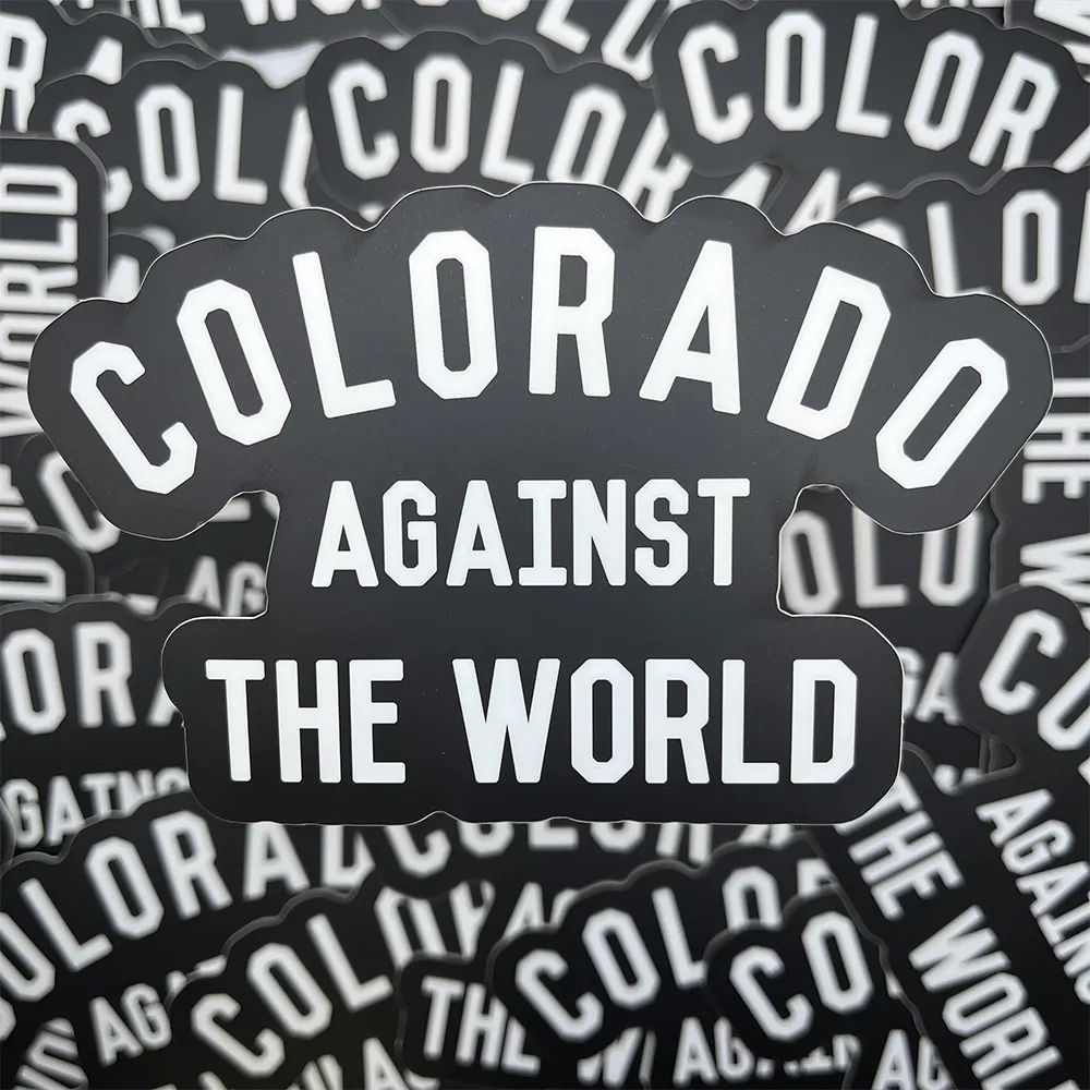 Colorado Against The World Sticker