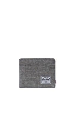 Roy Wallet Raven Crosshatch