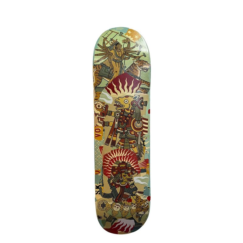 Skateboard Deck Show - Ravi Zupa "Action to Combat"