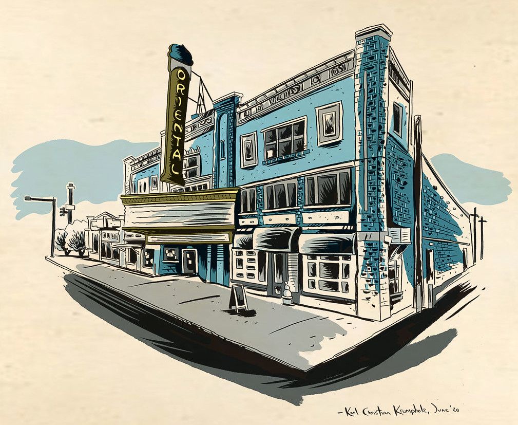 The Oriental  Illustration By Karl Krumpholz