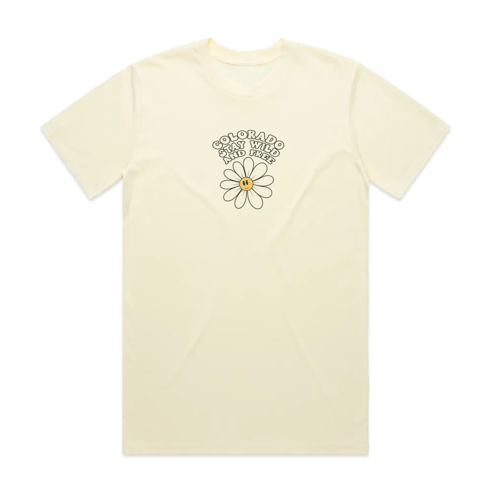 Colorado Stay Wild and Free Tee