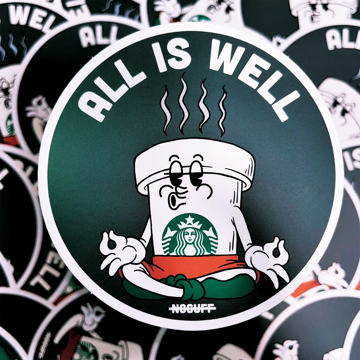 All Is Well Sticker by NoGuff