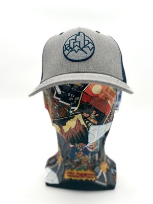 Cityscape Pearl Stitch Snapback Hat