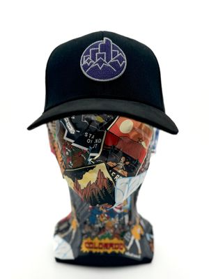Cityscape Pearl Stitch Snapback Hat