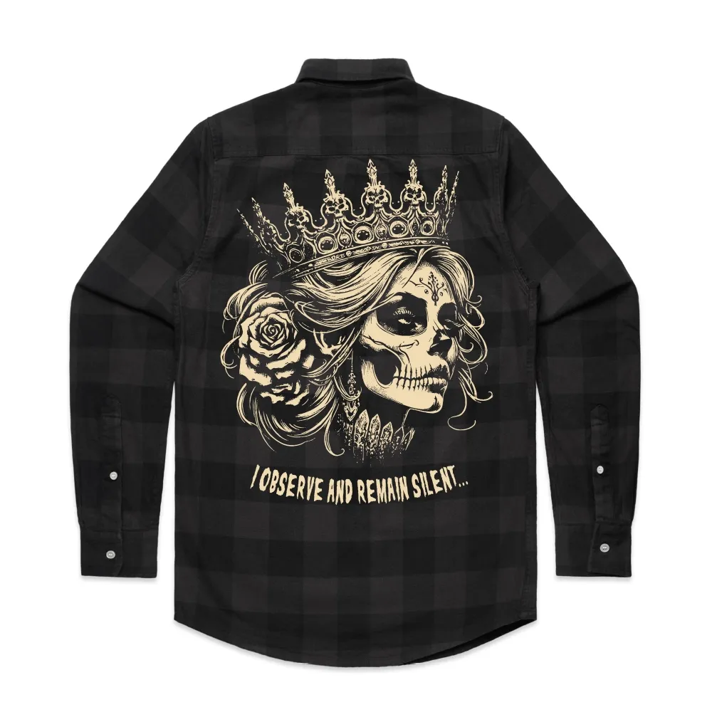 Remain Silent Flannel