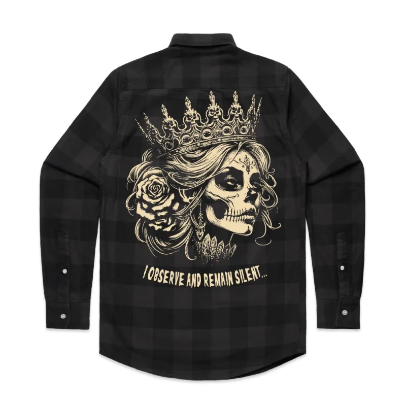 Remain Silent Flannel