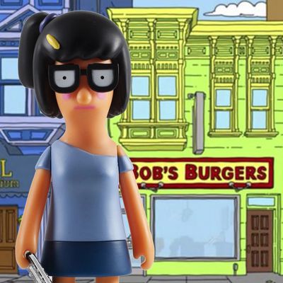 Bobs Burgers Bad Tina Med Figure