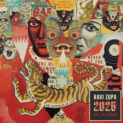 Ravi Zupa 2025 Art Calendar - DISCONTINUED