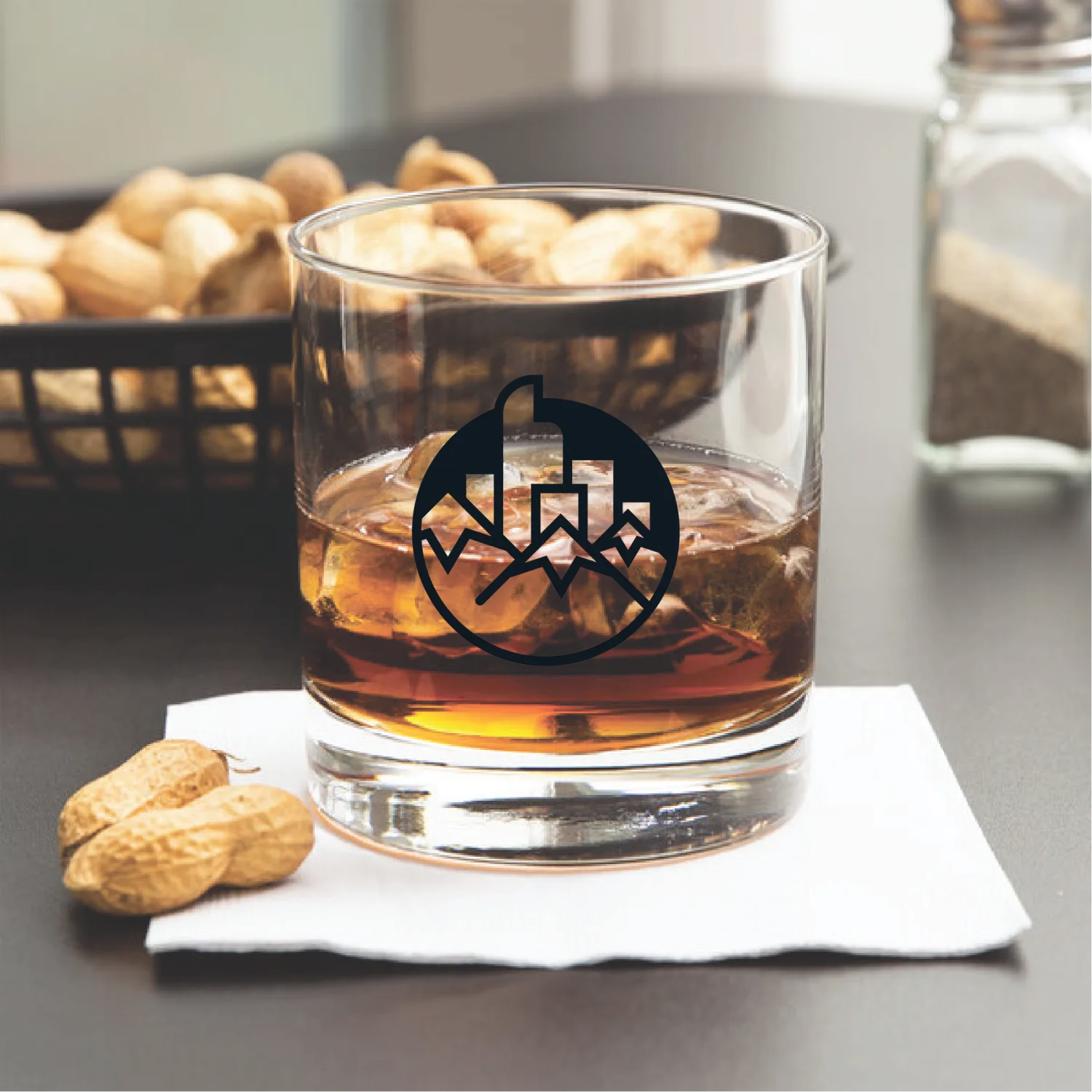 11 oz. Heavy Base Rocks Glass