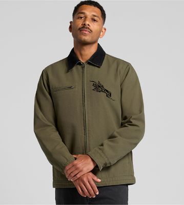 Year of The Snake Canvas Cord Jacket