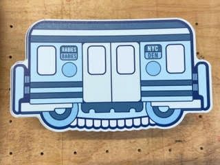 Subway Sticker by Rabies Babies