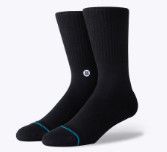 ICON Socks, Color: Black, Size: M