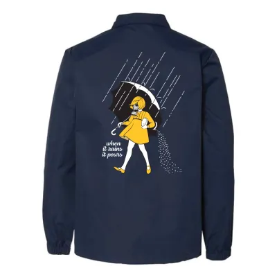 When it Rains it Pours Coaches Jacket