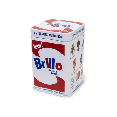 ANDY WARHOL BRILLO BOX ART OBJECT BLIND BOX FIGURES BY KIDROBOT