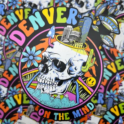 Denver on the Mind Sticker