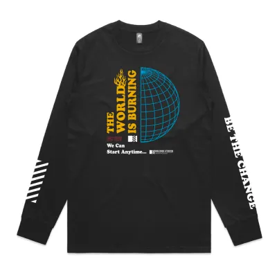 SALE - The World is Burning Longsleeve