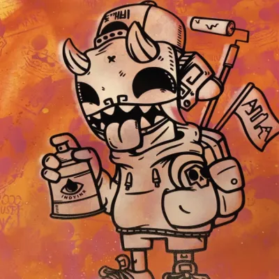 DC Dokebi X Abstract Print