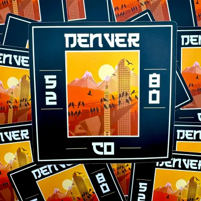 5280 Sundown Sticker