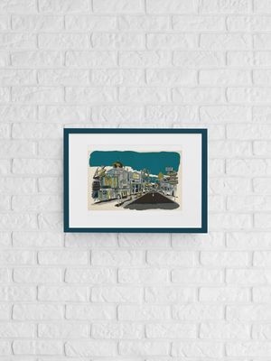 11 x 17 East Colfax Illustration By Karl Krumpholz