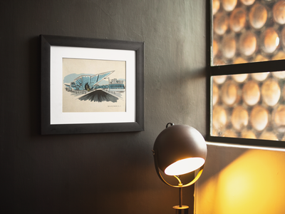 11 x 17 Denver Art Museum Illustration By Karl Krumpholz