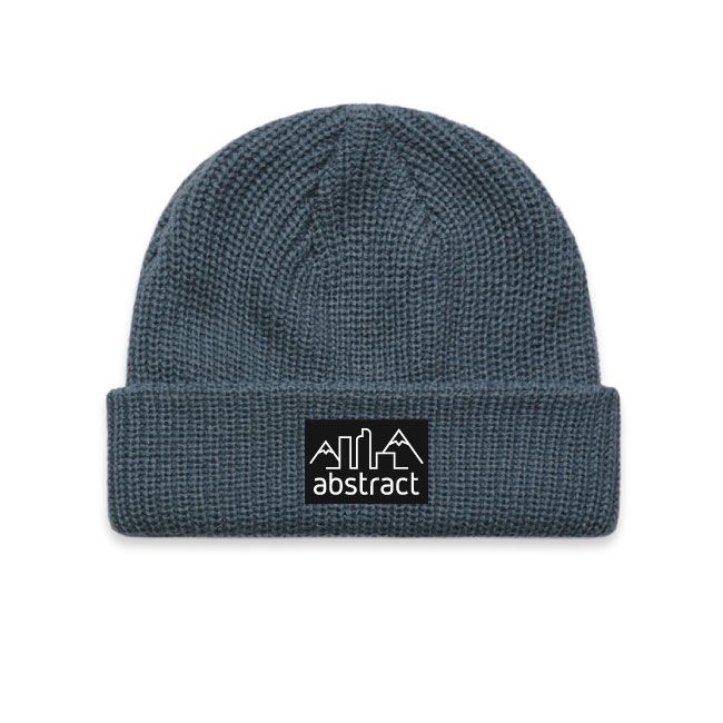 Landscape Tag Cable Beanie, Color: Petrol Blue