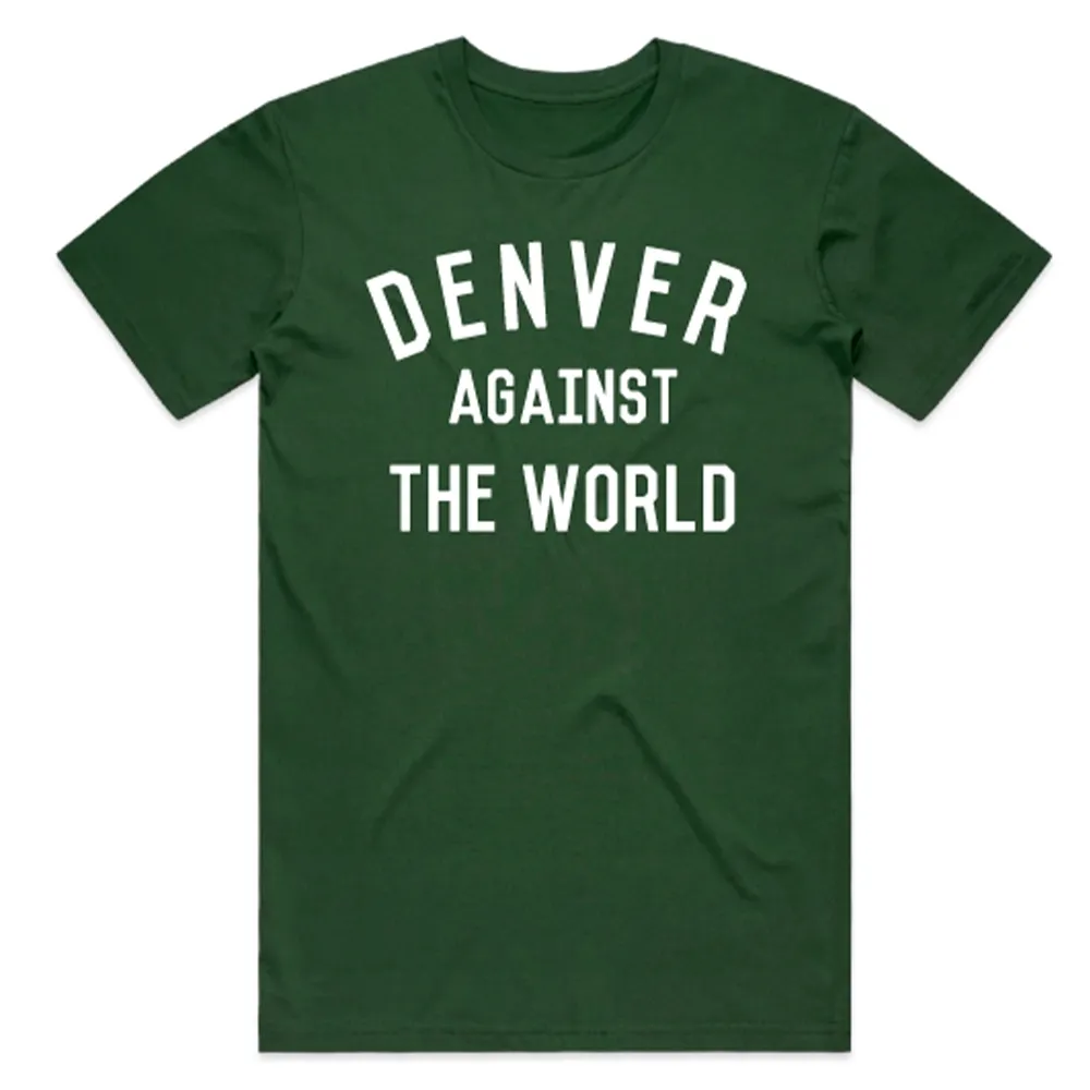 DC Denver Against the World Tee, Color: Forest, Size: XS